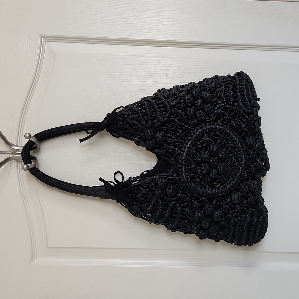 Clever Carriage Company Positano Hand Macrame Satchel